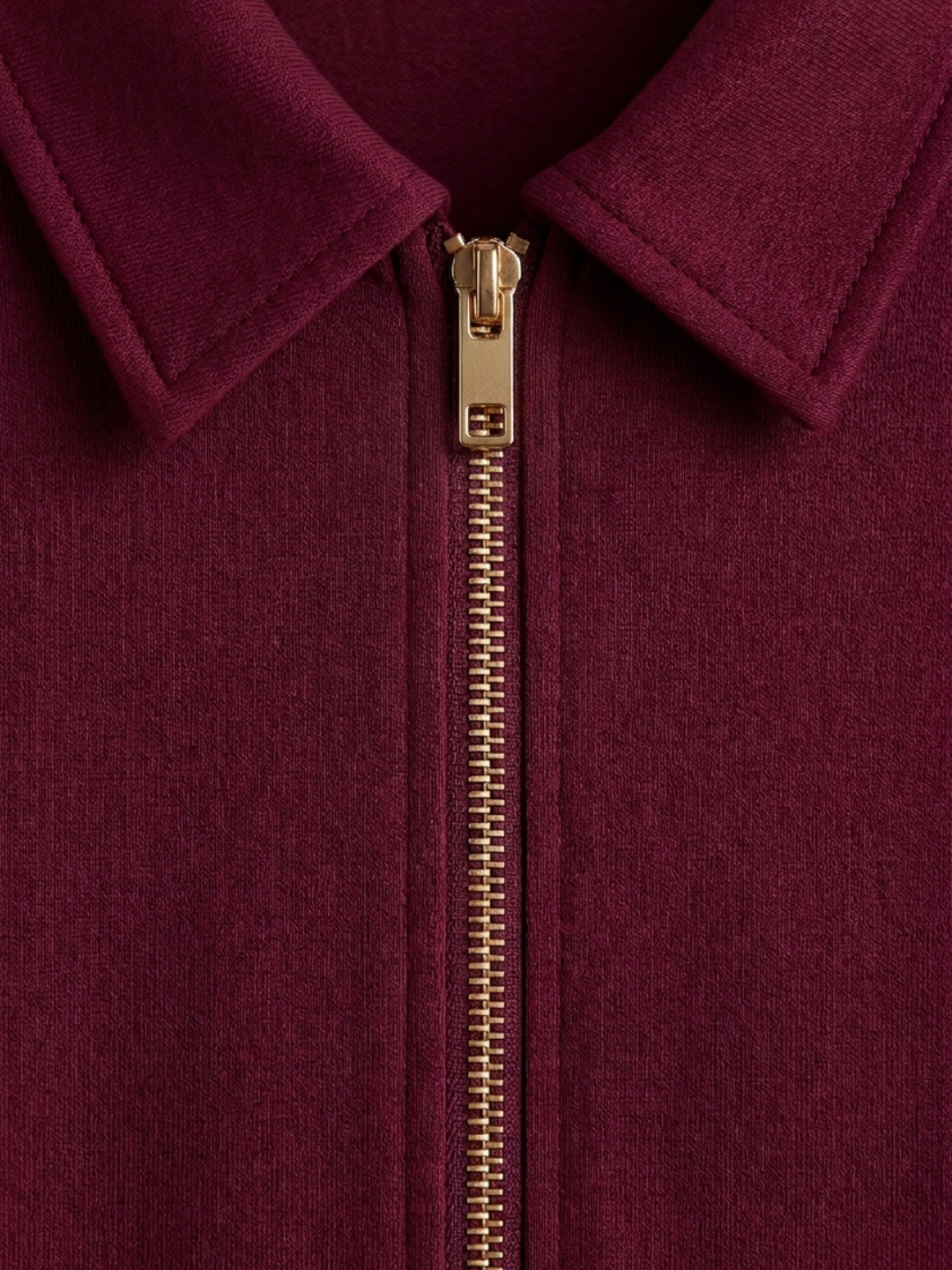 Stretchable Front Zip-up Midi Dress