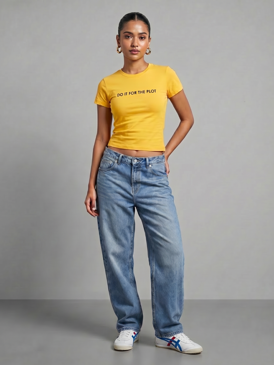 180 GSM Cotton Lycra Slogan Tee