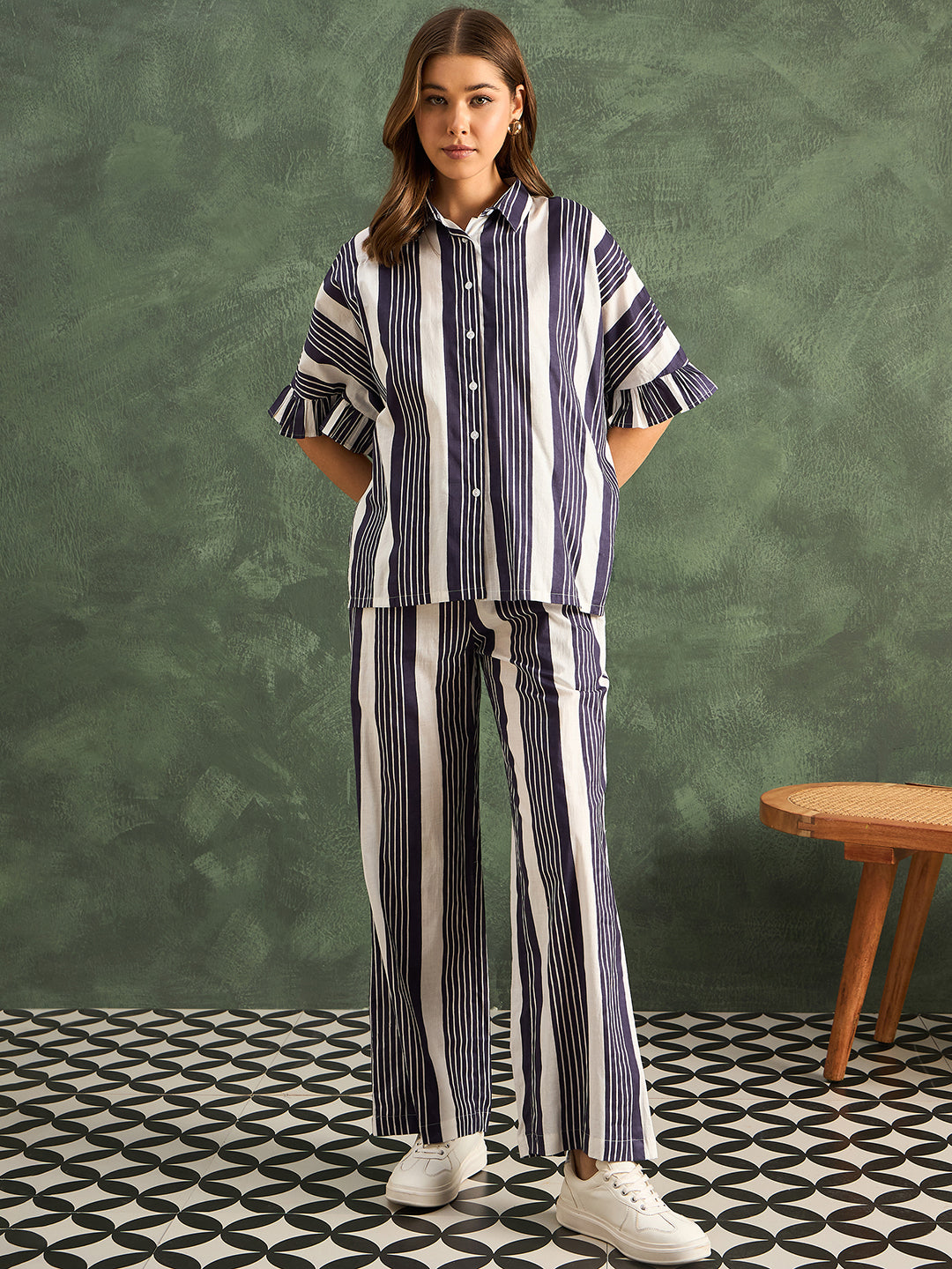 Pure Cotton Two Piece Coord Set