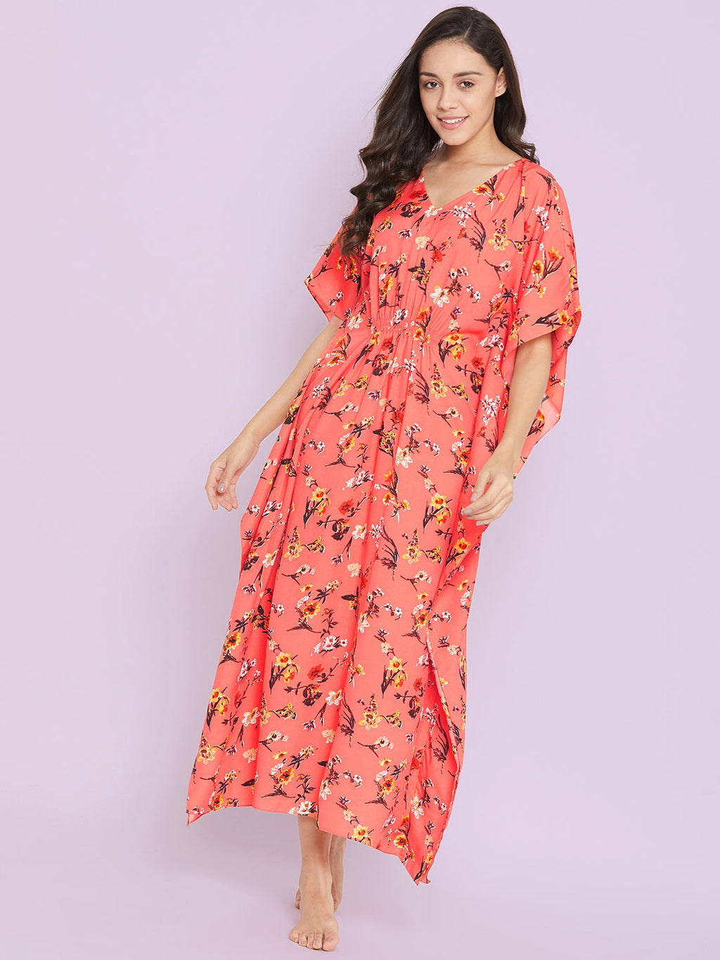 Comfortable Printed Kaftan/Nightie.