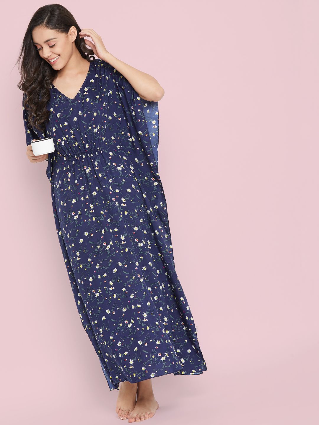 Comfortable Printed Kaftan/Nightie.