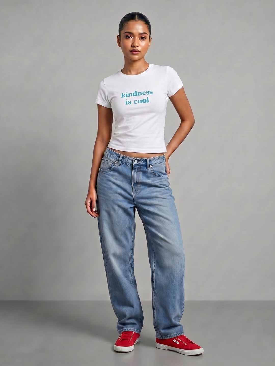 180 GSM Cotton Lycra Slogan Tee