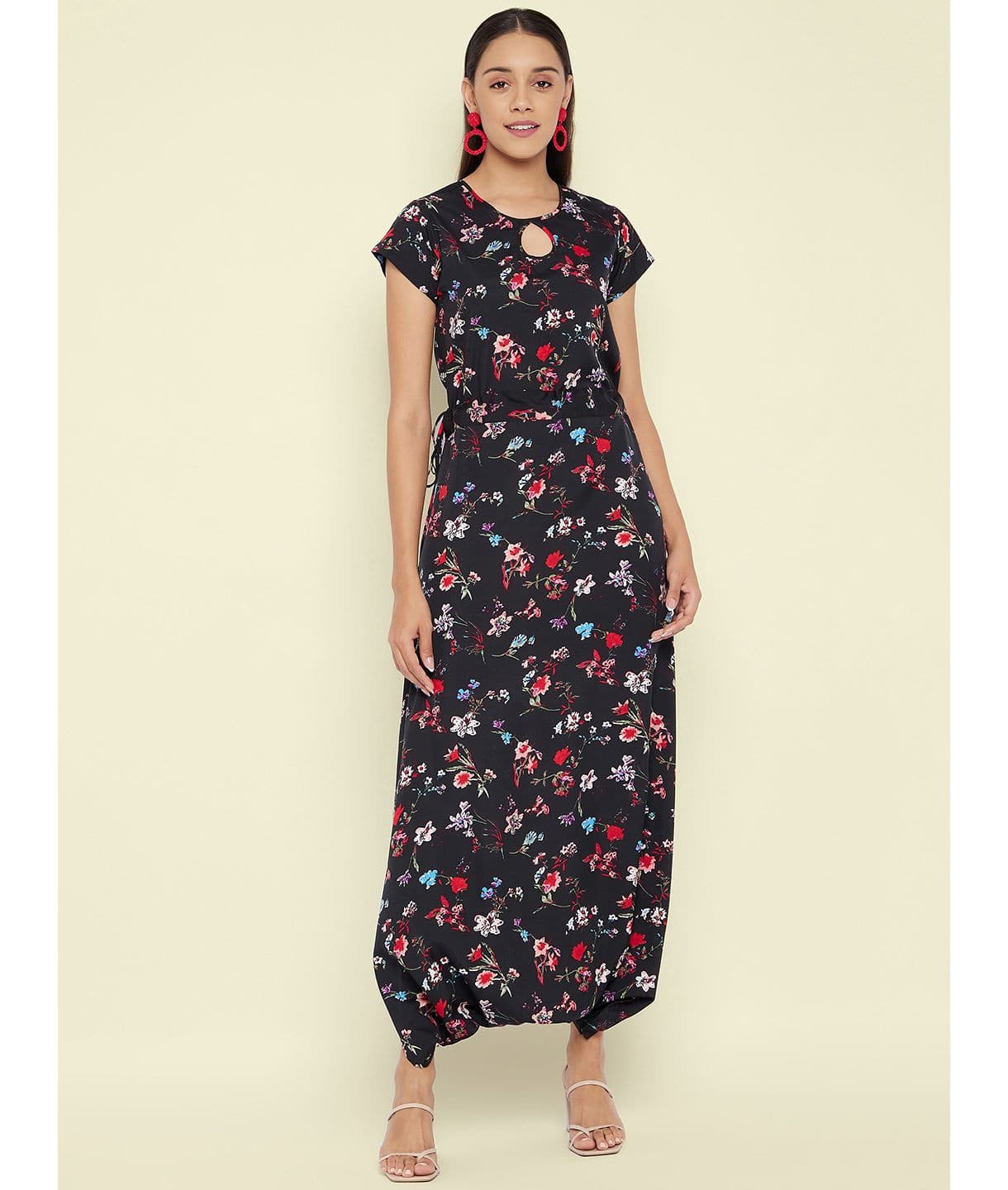 Cutout Dhoti Jumpsuit
