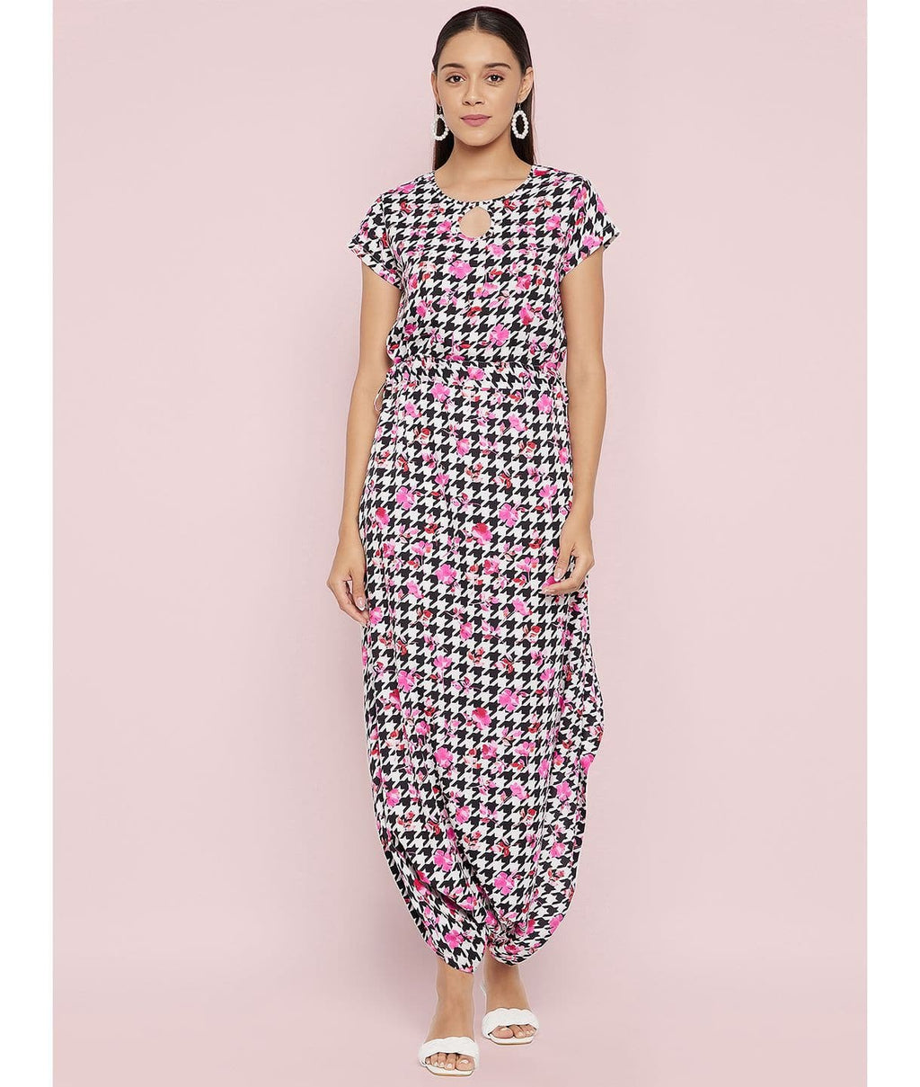 Cutout Dhoti Jumpsuit