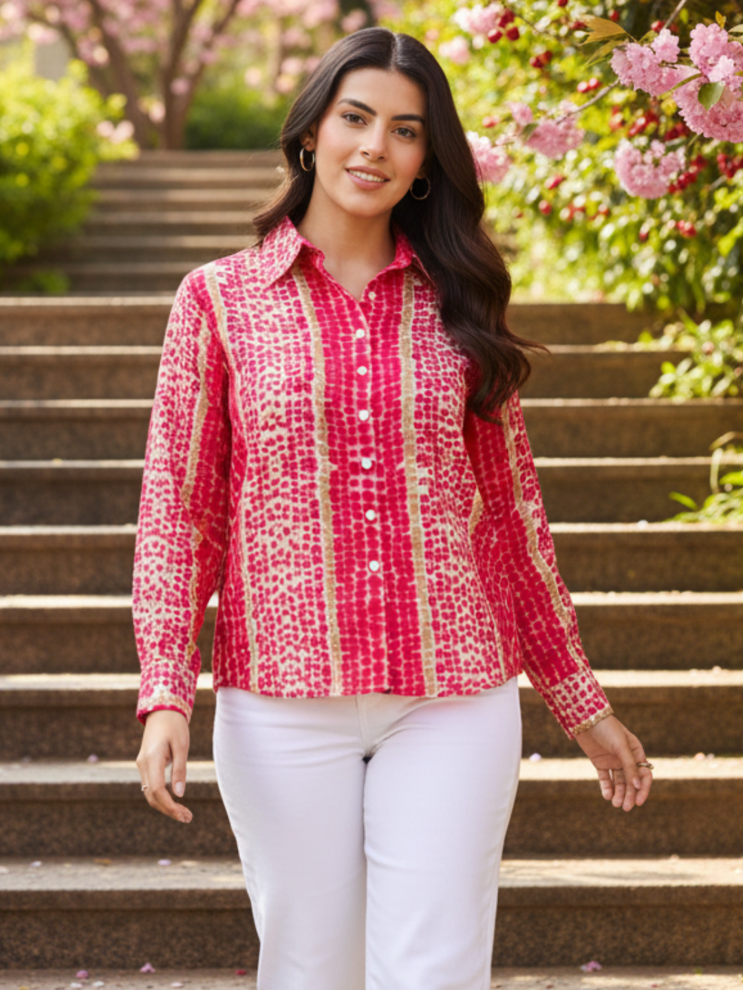 Printed Cotton Shirt