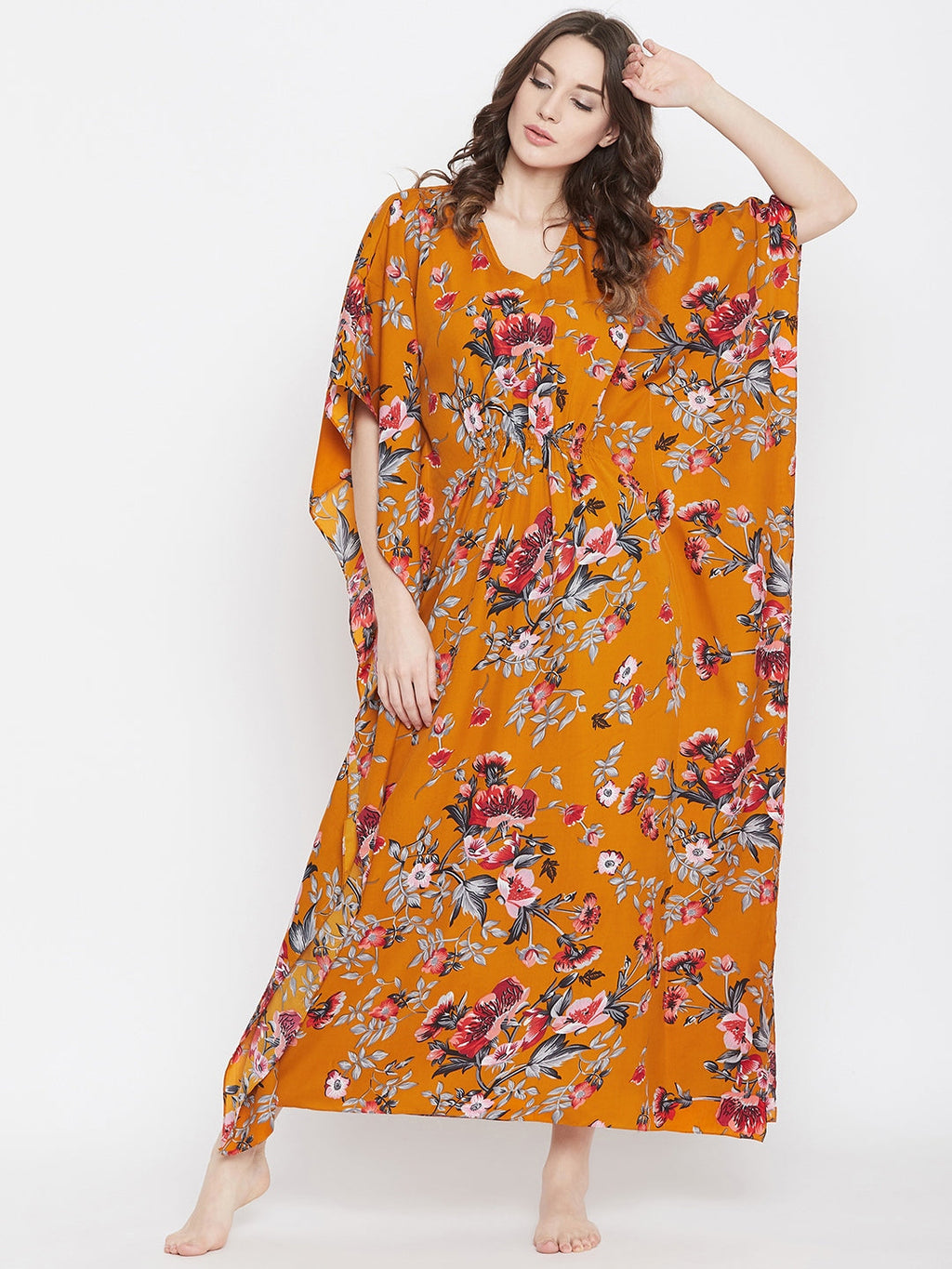 Comfortable Printed Kaftan/Nightie.