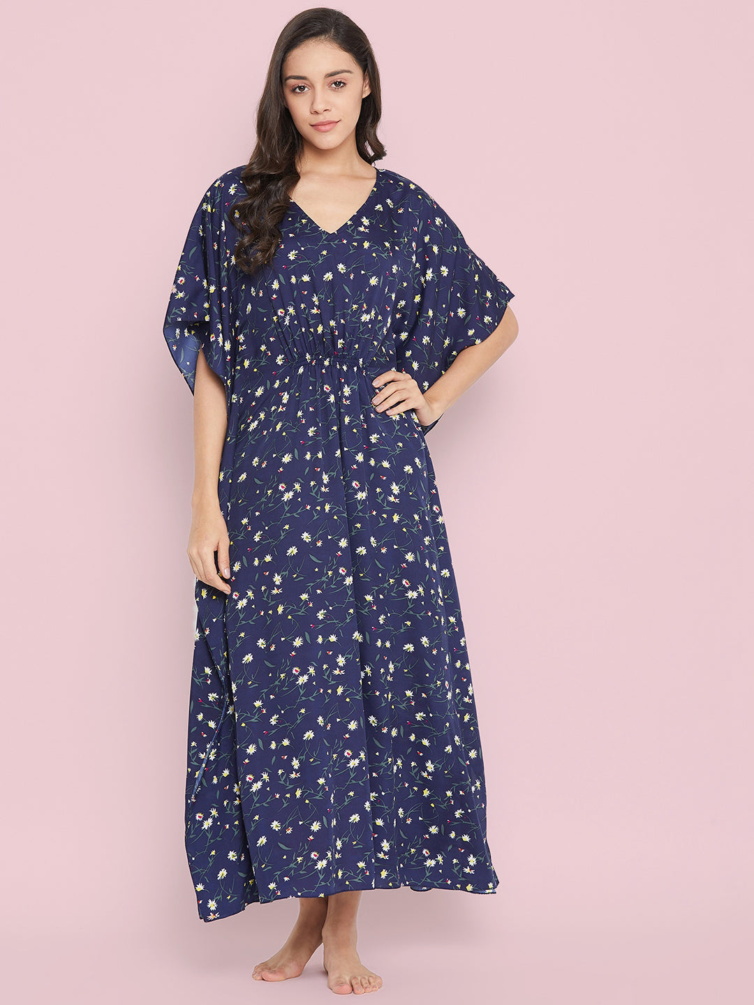 Comfortable Printed Kaftan/Nightie.