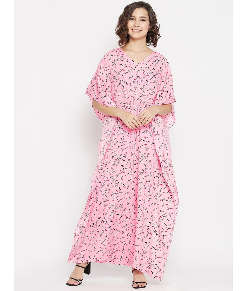 Comfortable Printed Kaftan/Nightie.