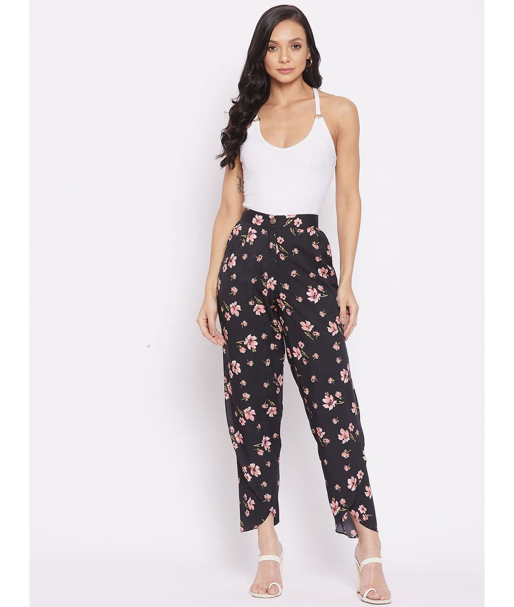 Adjustable Crepe Tulip Pants