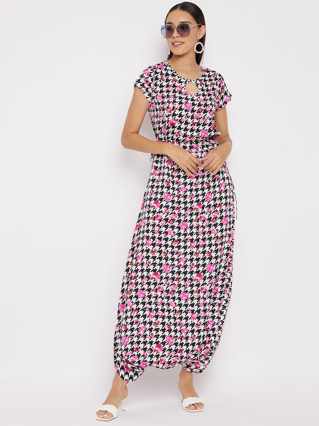 Cutout Dhoti Jumpsuit