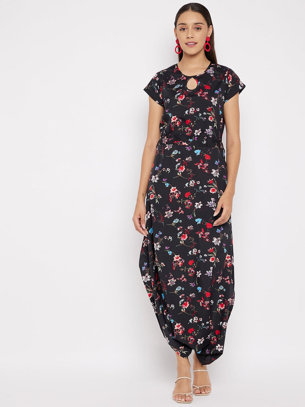 Cutout Dhoti Jumpsuit
