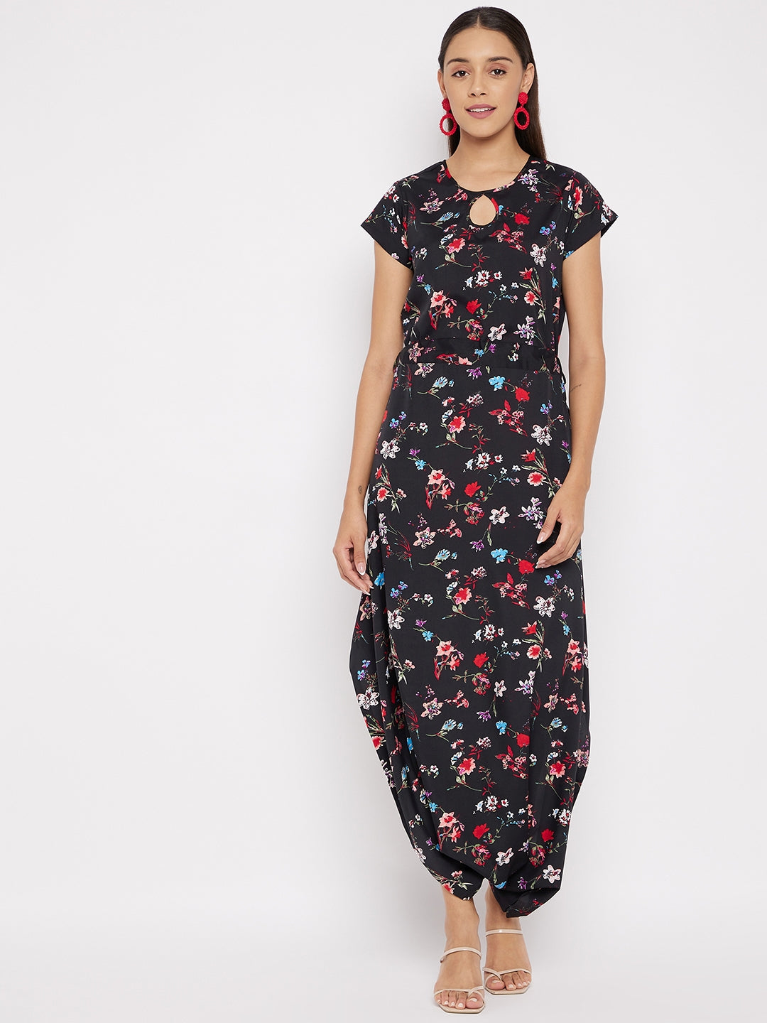 Cutout Dhoti Jumpsuit