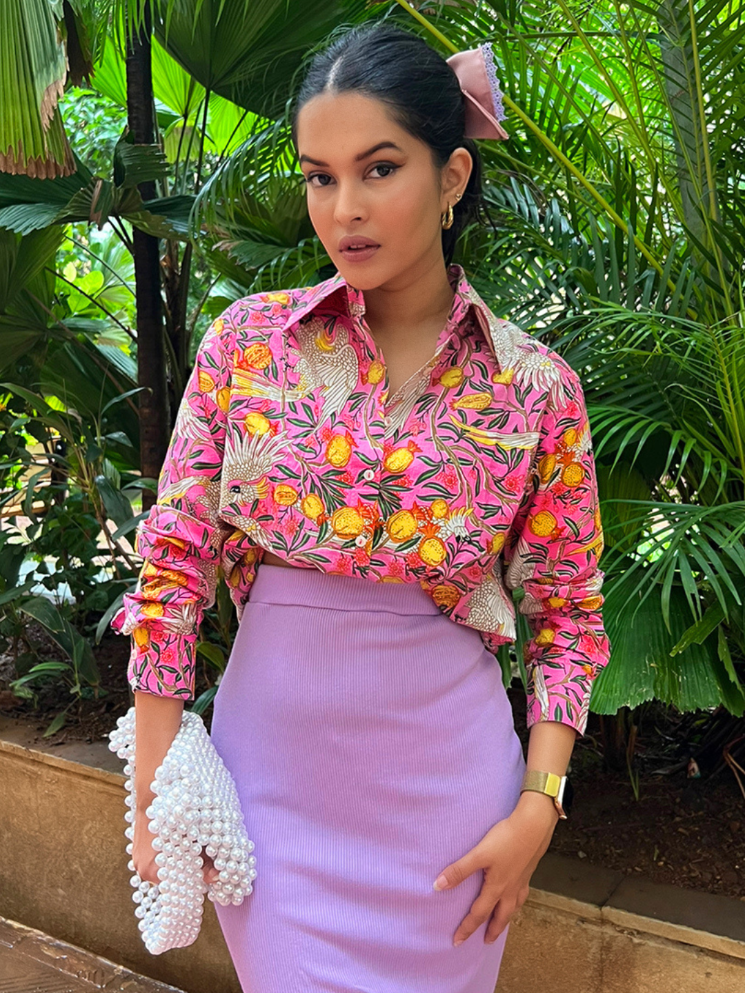 Printed Cotton Shirt