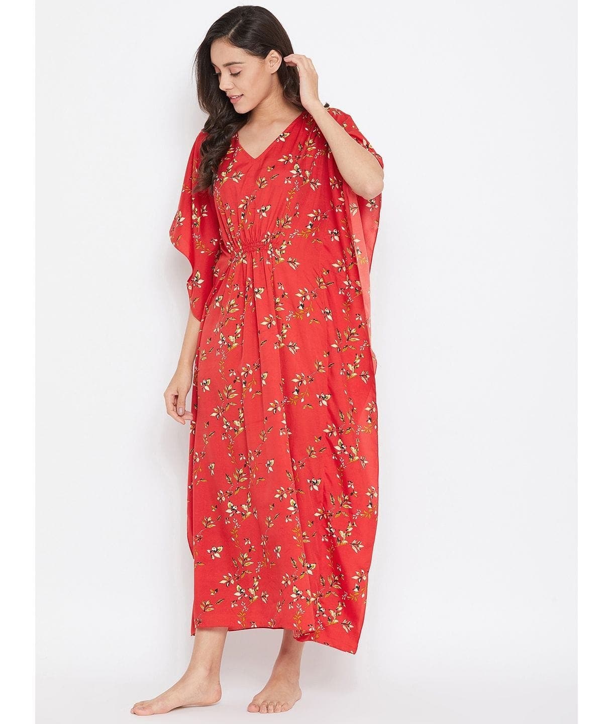 Comfortable Printed Kaftan/Nightie.