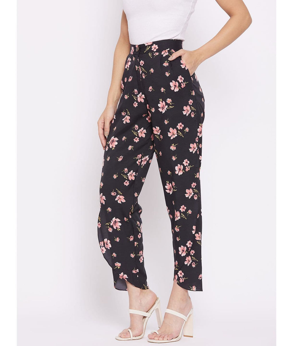 Adjustable Crepe Tulip Pants