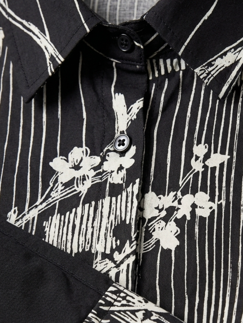Pure Cotton Printed Shirt With Cargo Pants