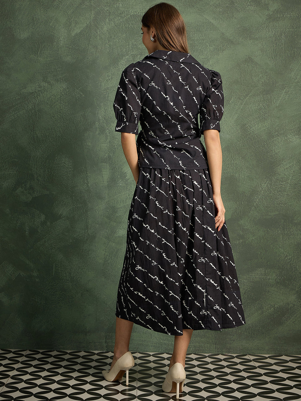 Pure Cotton Wrap-Tie Co-ord Set