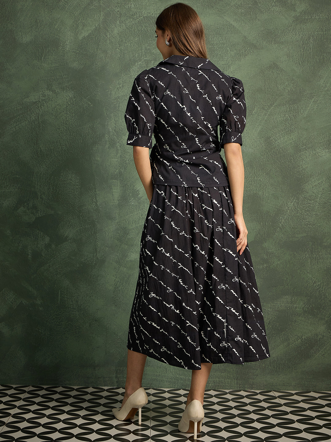 Pure Cotton Wrap-Tie Co-ord Set