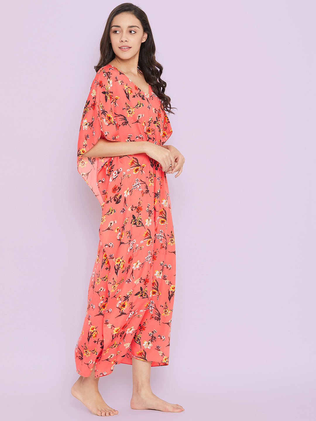 Comfortable Printed Kaftan/Nightie.