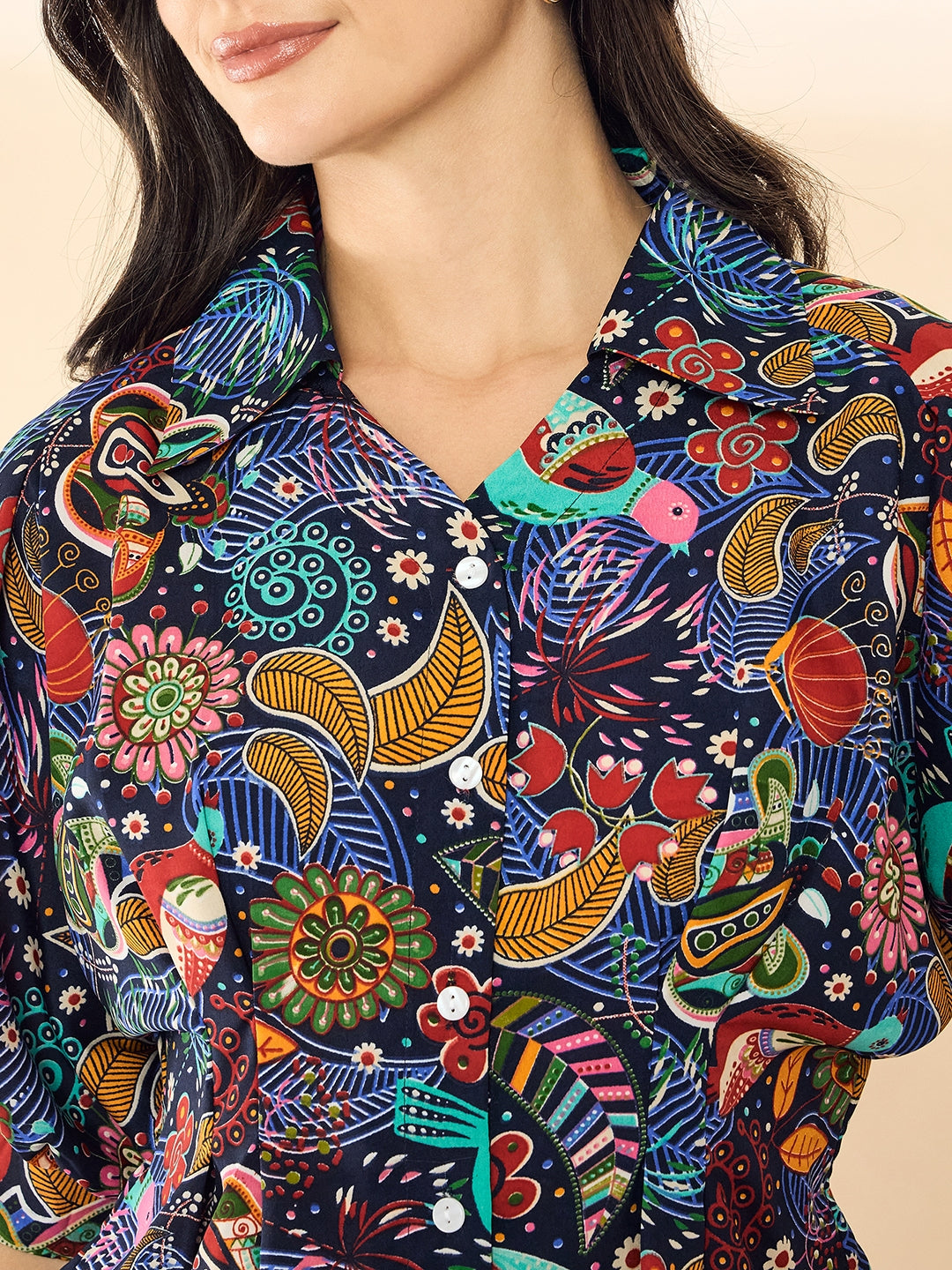 Puff Sleeve Waisted Shirt