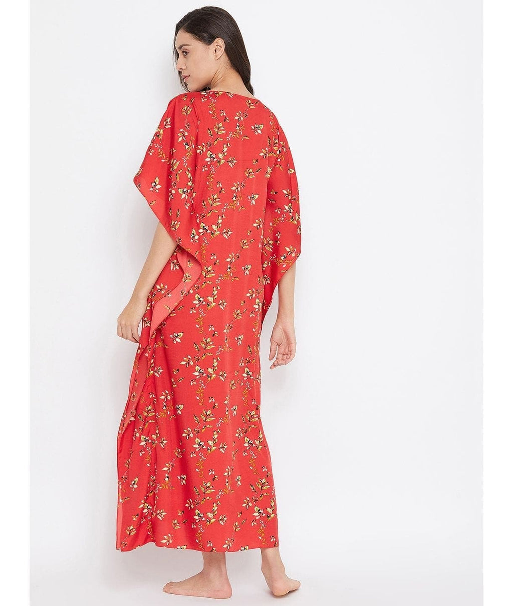 Comfortable Printed Kaftan/Nightie.