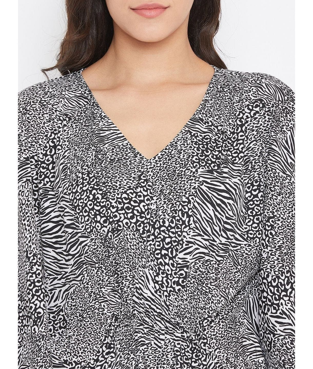 Comfortable Printed Kaftan/Nightie.
