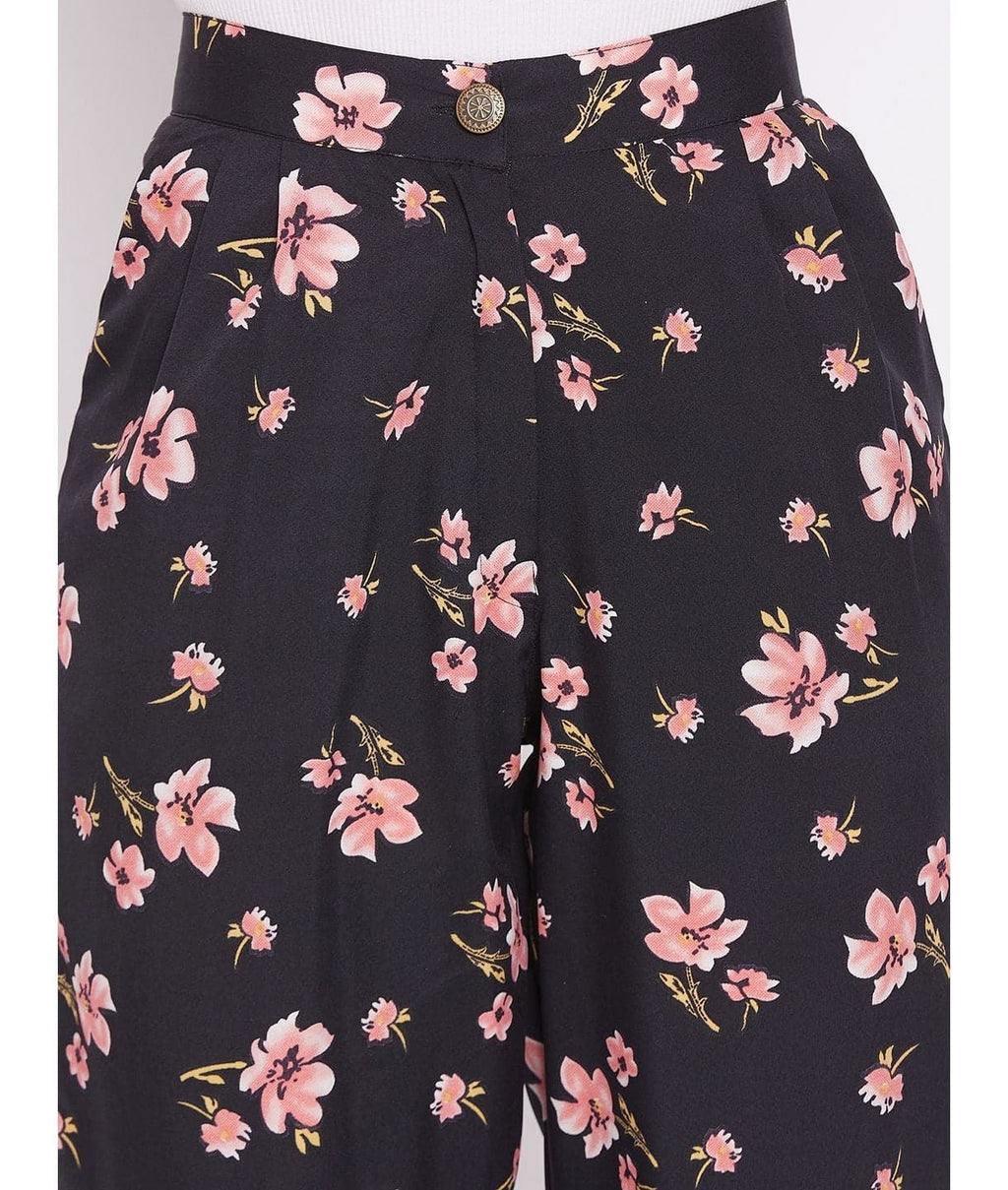 Adjustable Crepe Tulip Pants