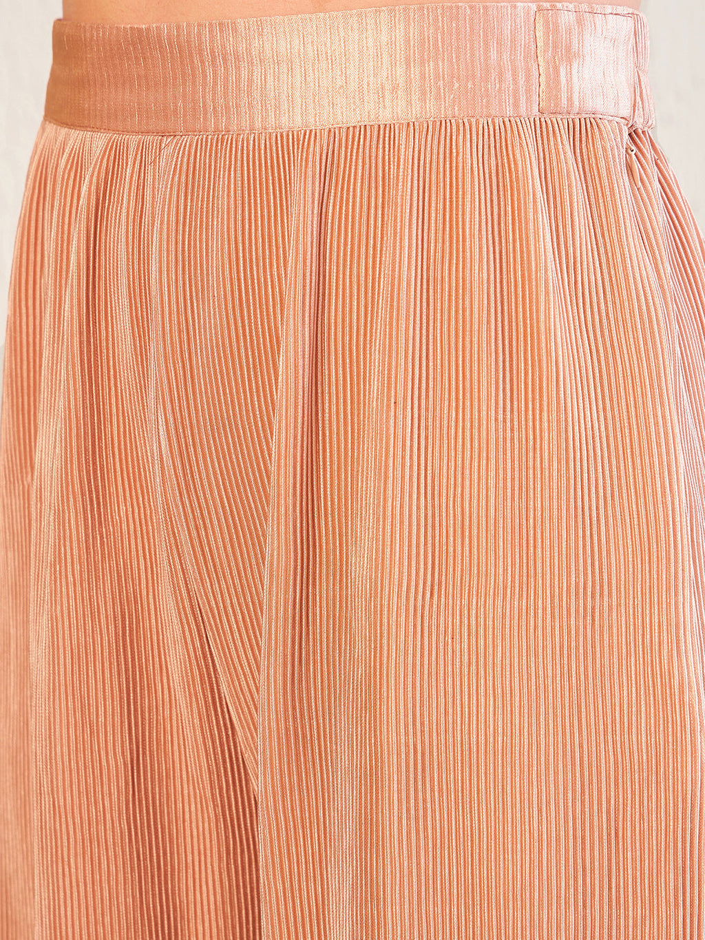 On the Go Two Piece Pleated Shirt & Pants Co-ord set