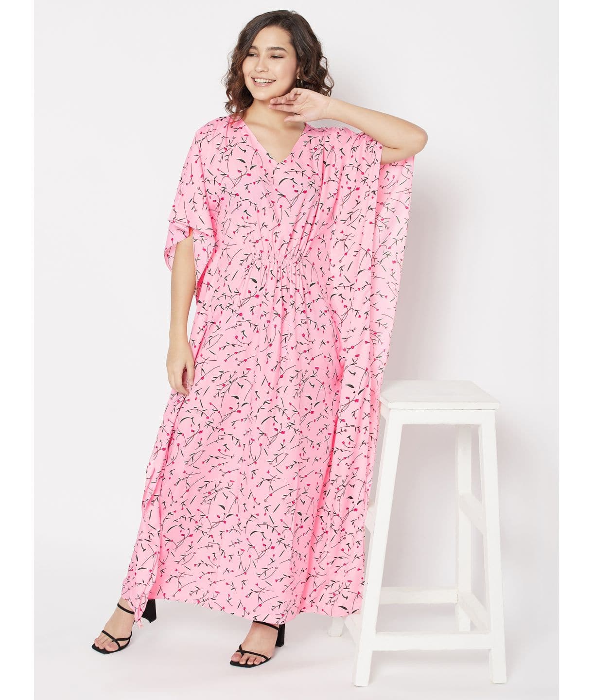 Comfortable Printed Kaftan/Nightie.