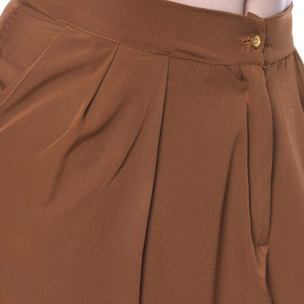 Adjustable Crepe Tulip Pants