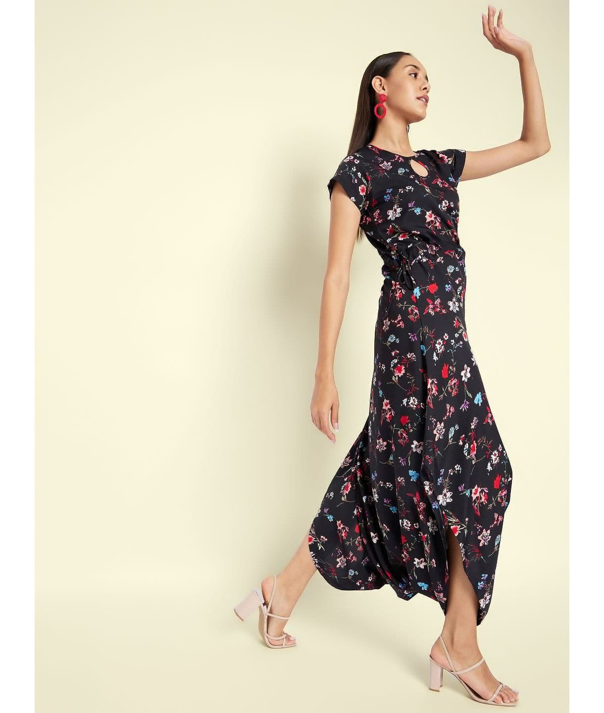 Cutout Dhoti Jumpsuit