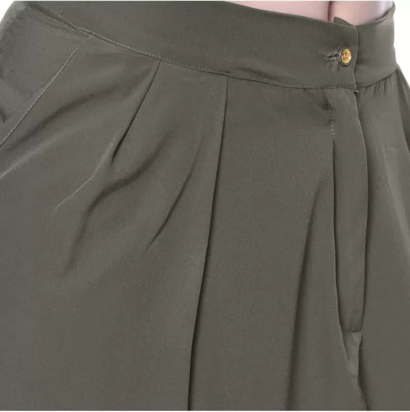 Adjustable Crepe Tulip Pants