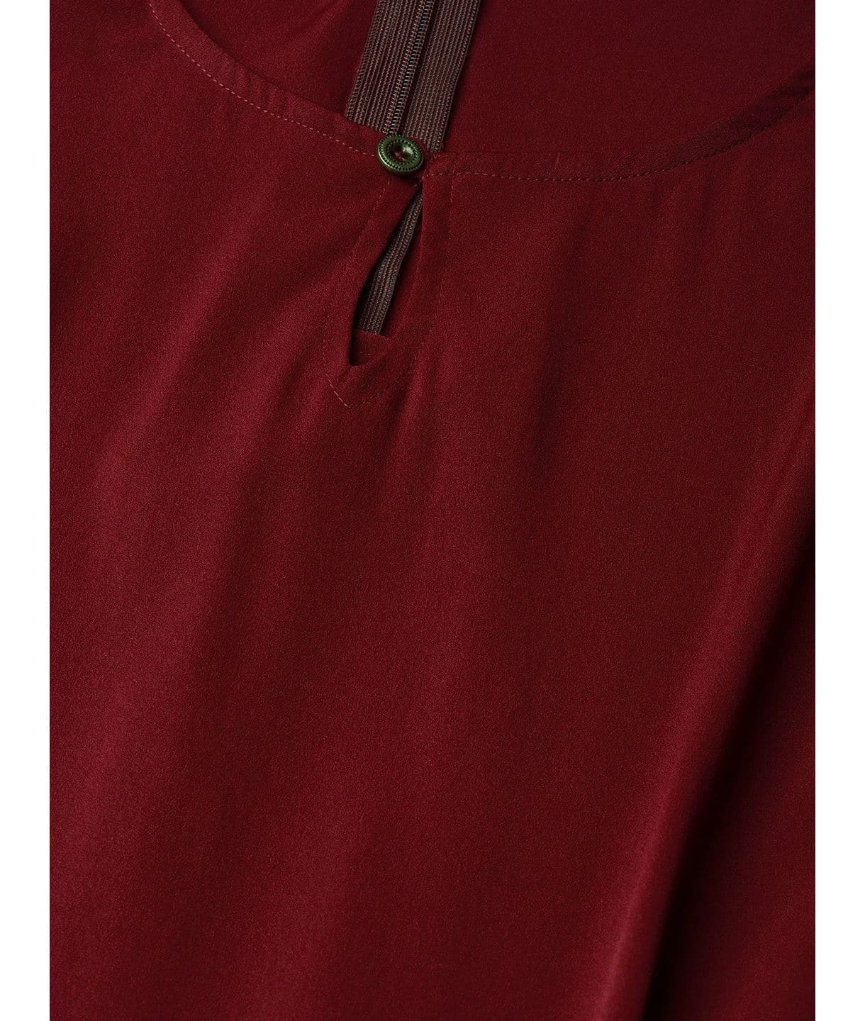 Keyhole Jumpsuit with Belt