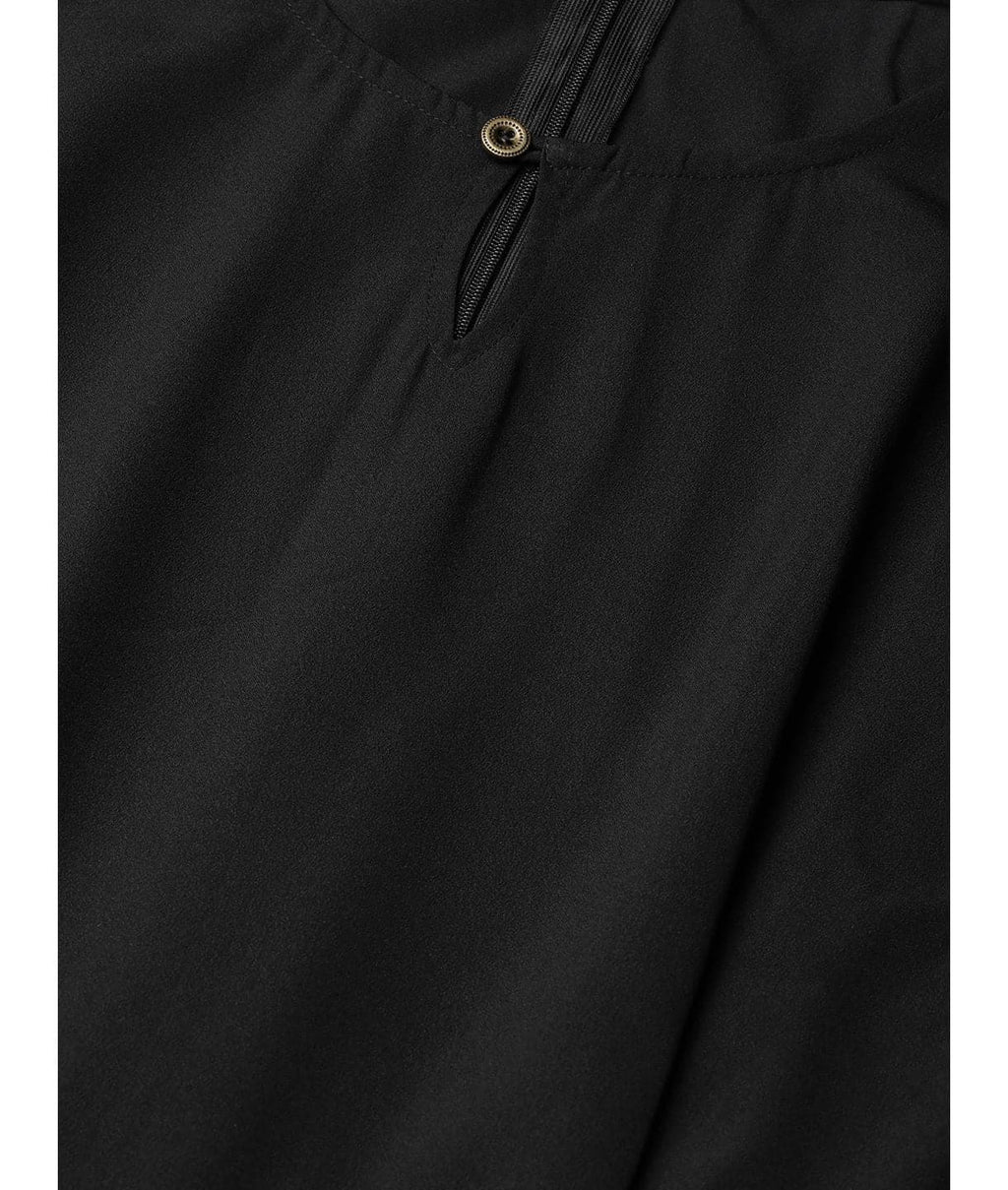 Keyhole Jumpsuit with Belt