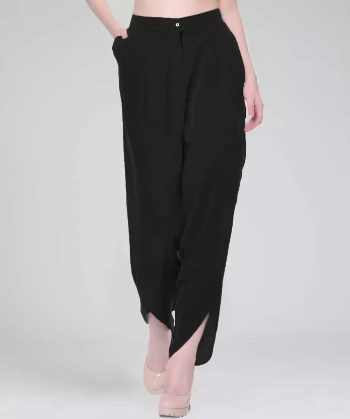 Adjustable Crepe Tulip Pants