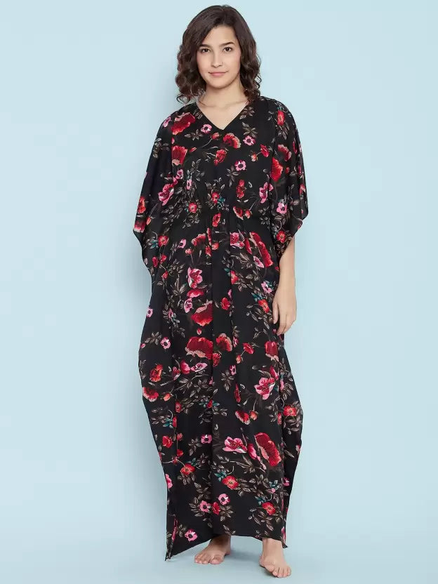 Comfortable Printed Kaftan/Nightie.