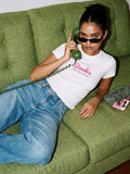 180 GSM Cotton Lycra Slogan Tee