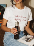 180 GSM Cotton Lycra Slogan Tee