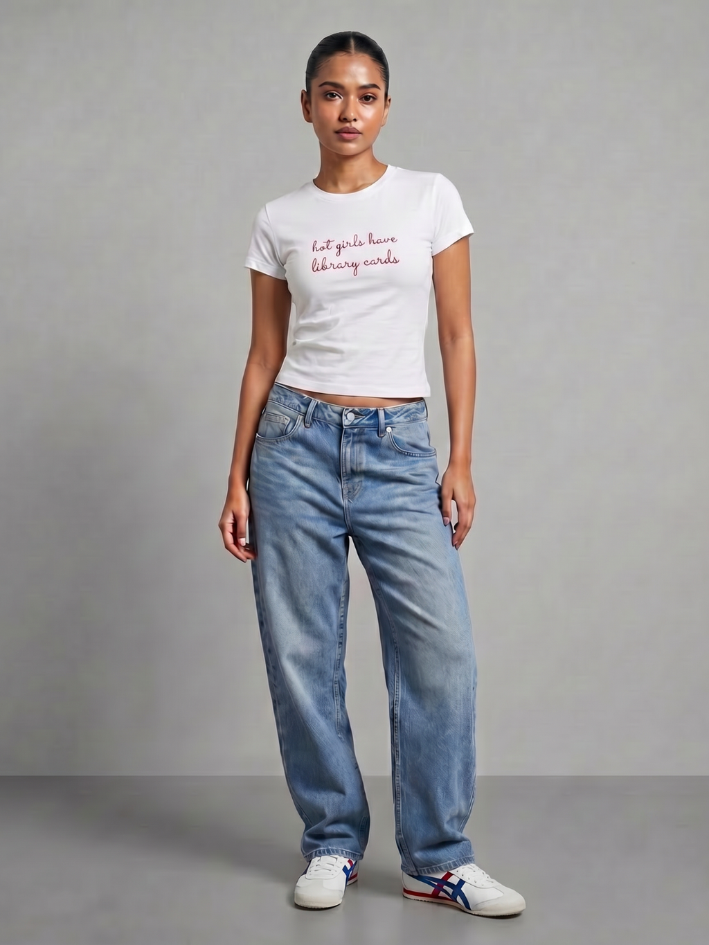 180 GSM Cotton Lycra Slogan Tee