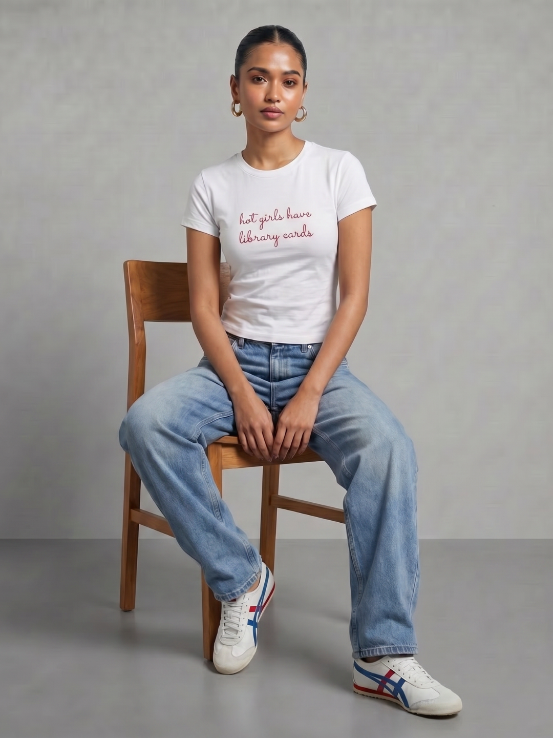 180 GSM Cotton Lycra Slogan Tee